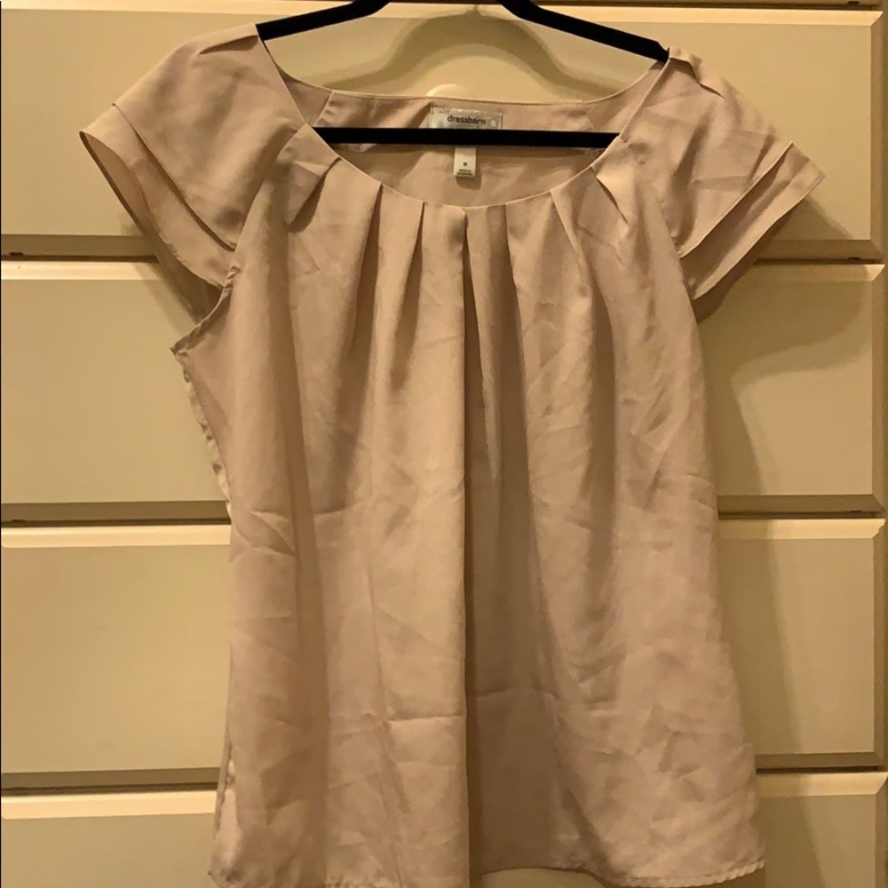 Women’s Champagne silk top